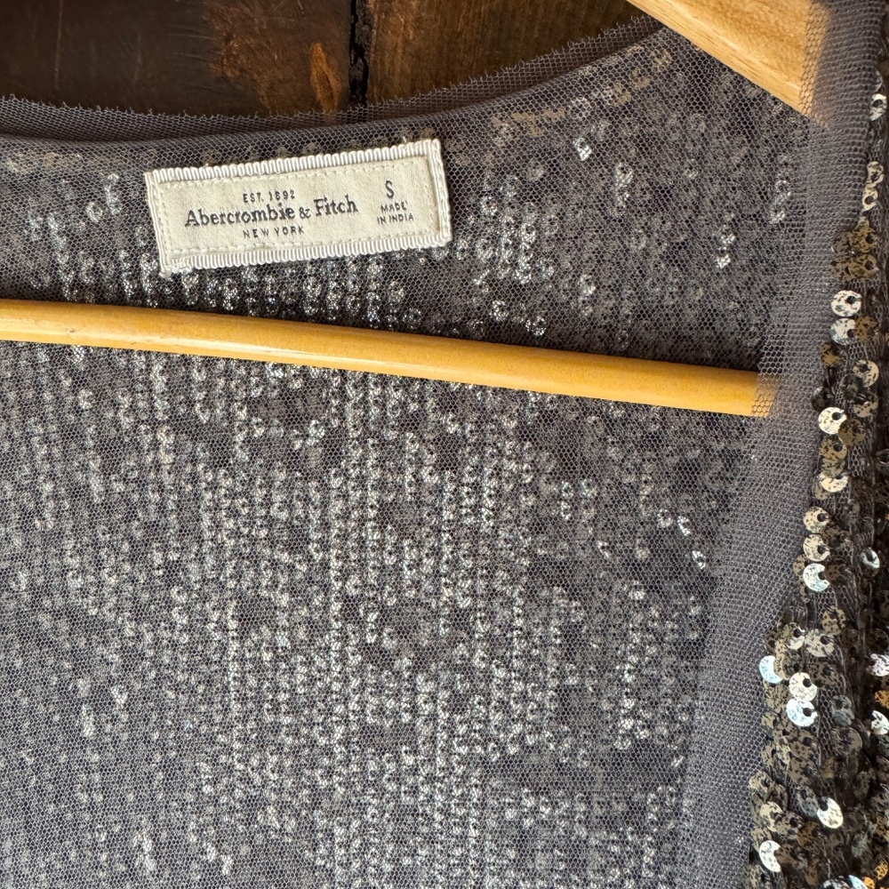 Silver Sequin Open Front Jacket! - image 4